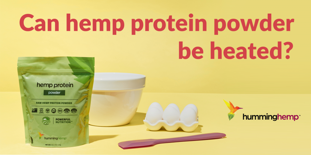 Can hemp protein powder be heated FI