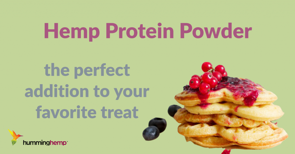 Hemp Protein Powder the perfect addition to your favorite treat