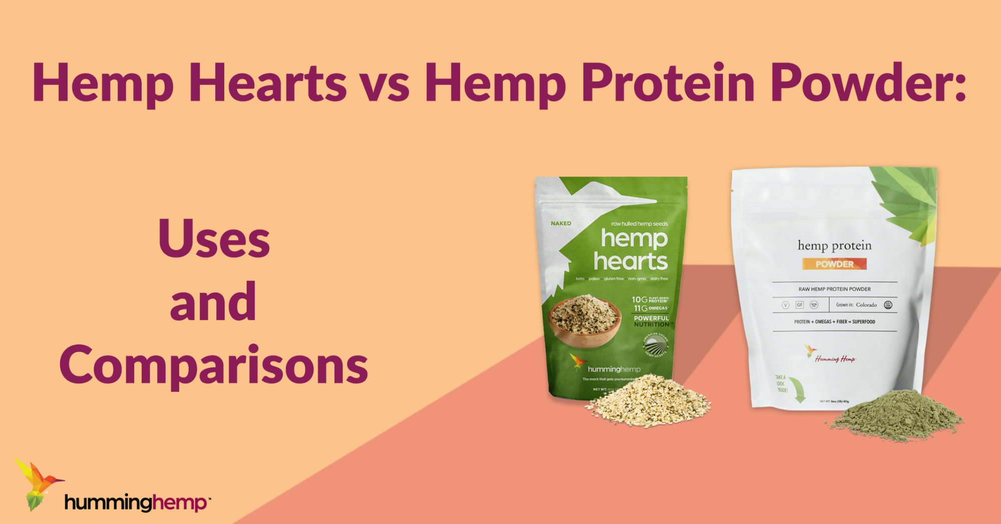 Hemp Hearts Vs Hemp Protein Powder: Uses and Comparisons