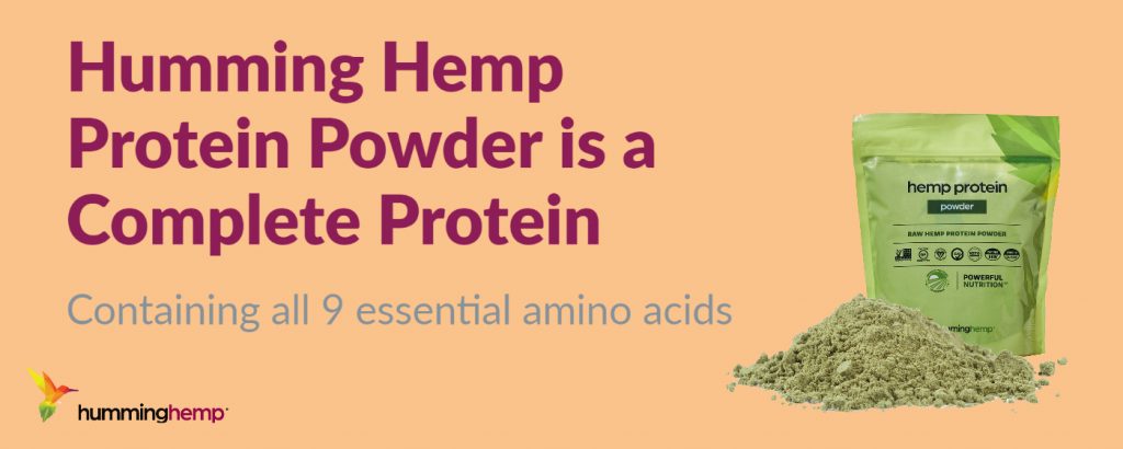 Hemp Protein Powder is a Complete Protein